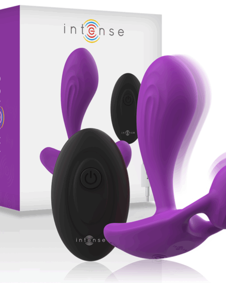 INTENSE - SHELLY PLUG ANAL REMOTE CONTROL PURPLE