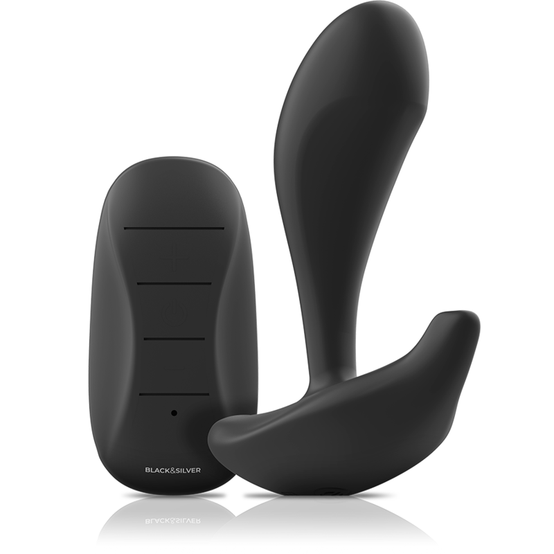 BLACKSILVER - DWAYNE ANAL PLUG SILICONE REMOTE CONTROL - Image 2