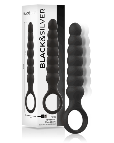 BLACKSILVER - BOB POWERFUL SILICONE ANAL DILATOR