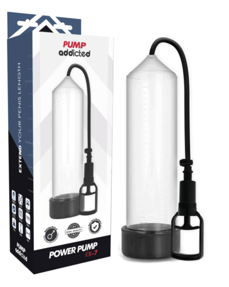 PUMP ADDICTED - BOMBA ERECCIÓN RX7 TRANSPARENTE
