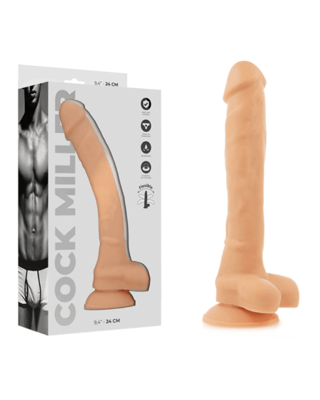 COCK MILLER - SILICONE DENSITY ARTICULABLE COCKSIL 24 CM