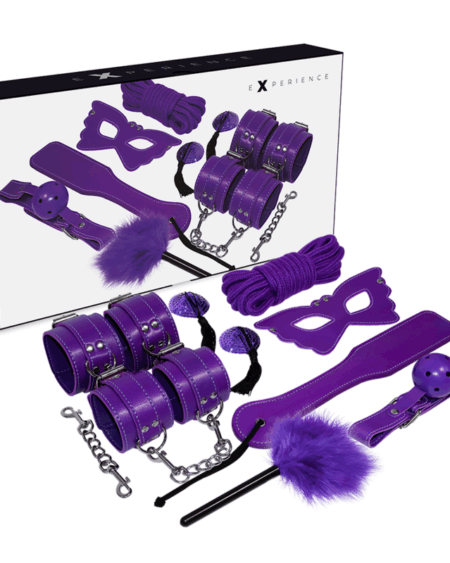 EXPERIENCE - BDSM FETISH KIT PURPLE SERIES