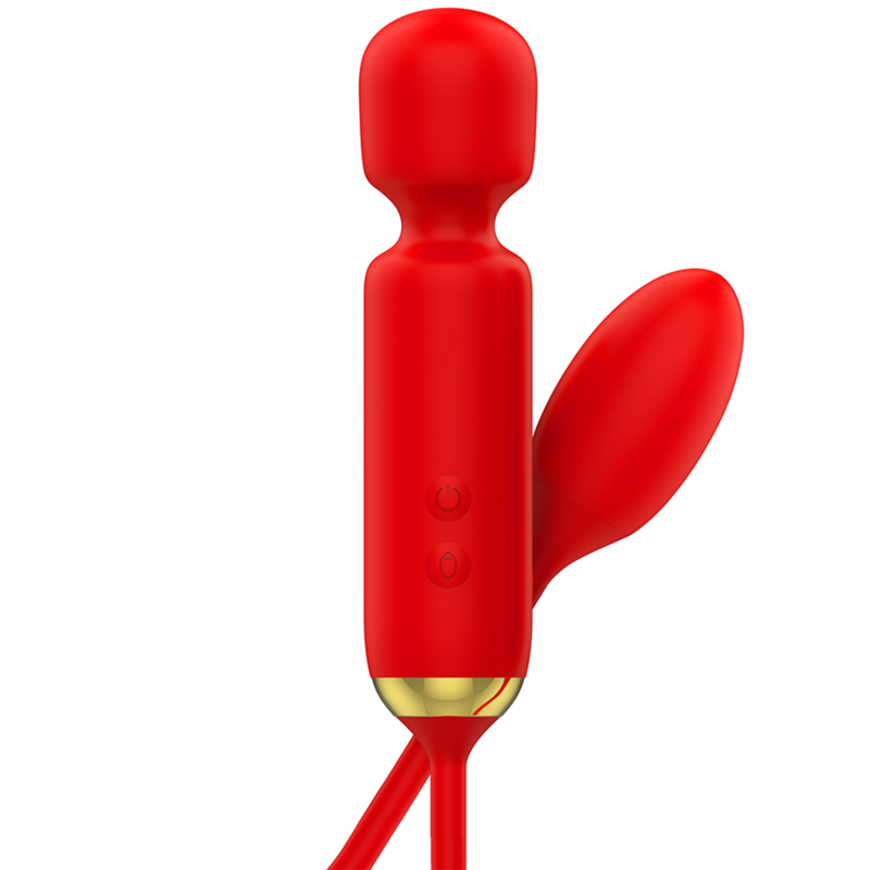 MIA - TOSCANA DOUBLE PLEASURE WAND + VIBRATING EGG - Image 2