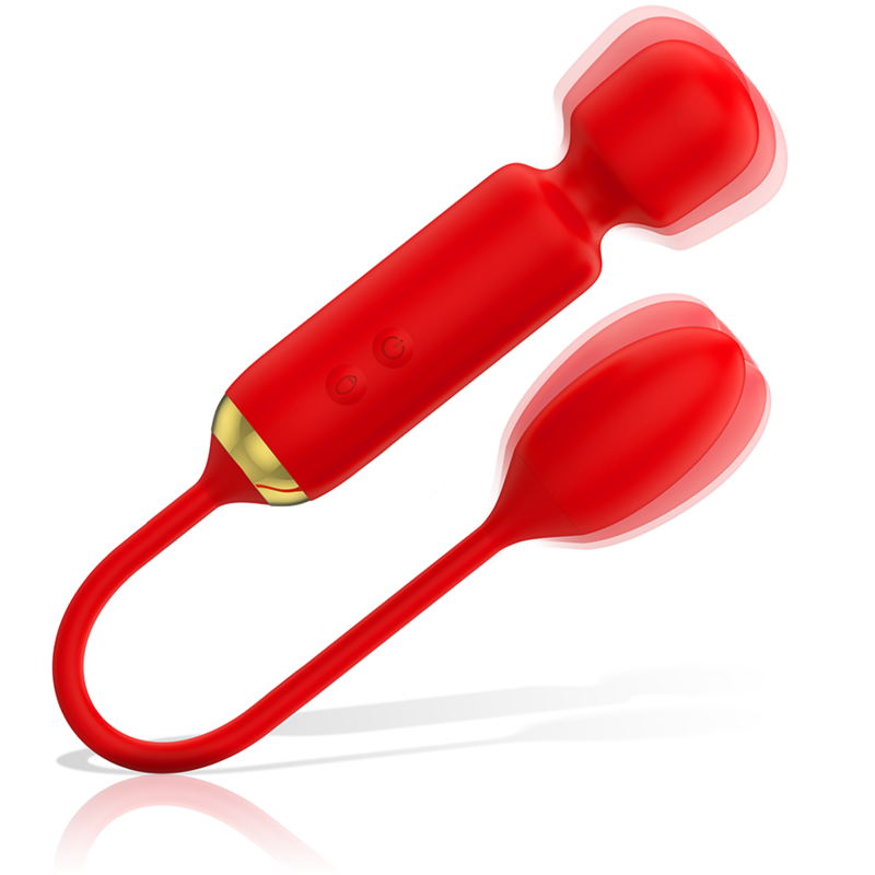 MIA - TOSCANA DOUBLE PLEASURE WAND + VIBRATING EGG - Image 3