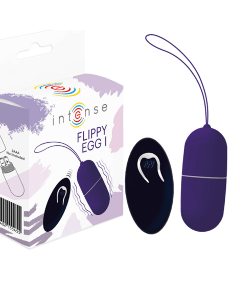 INTENSE - FLIPPY I VIBRATING EGG WITH REMOTE CONTROL PURPLE