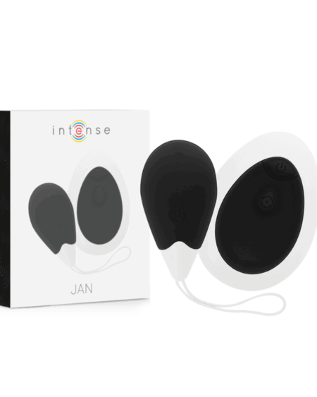 INTENSE - JAN VIBRATING EGG REMOTE CONTROL BLACK