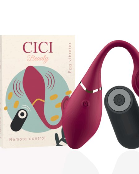 CICI BEAUTY - PREMIUM SILICONE EGG VIBRATOR REMOTE CONTROL