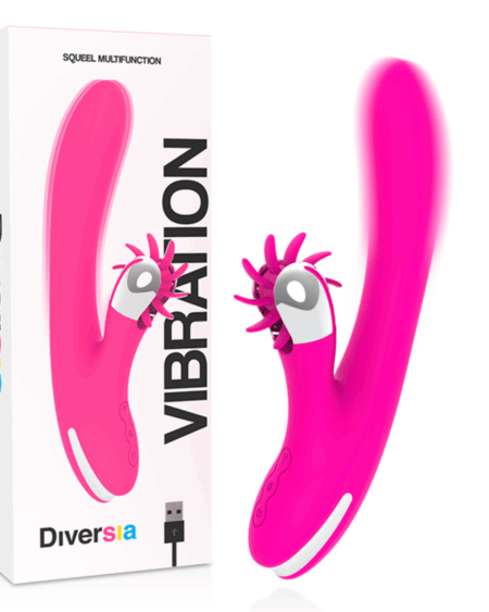 DIVERSIA - BUNNY VIBRATING 24 CM