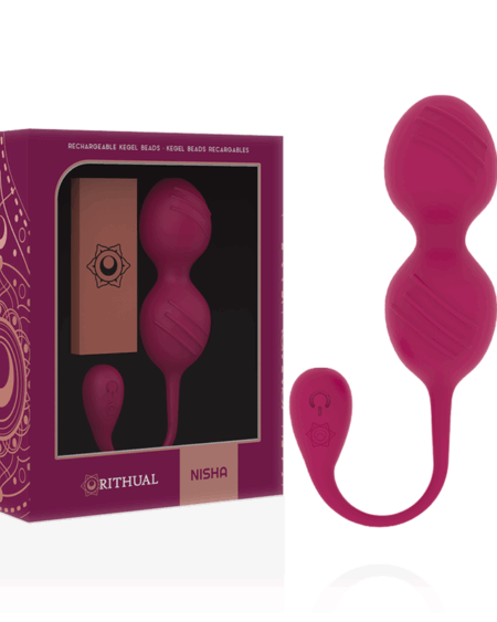 RITHUAL - NISHA RECHARGEABLE VIBRATING KEGEL BALLS ORCHID