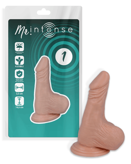 MR INTENSE - 1 REALISTIC COCK 14.6 CM -O- 3.5 CM