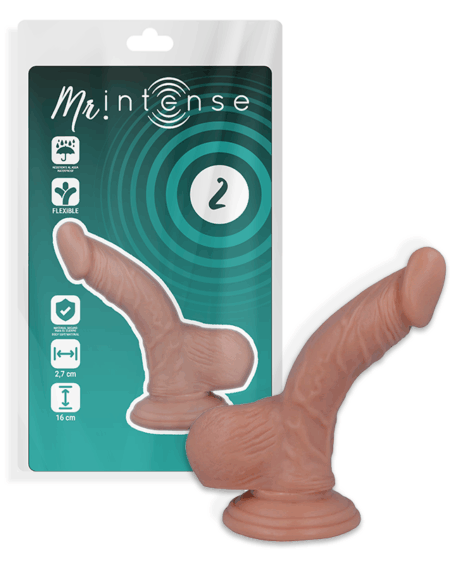 MR INTENSE - 2 REALISTIC COCK 16 CM -O- 2.7 CM