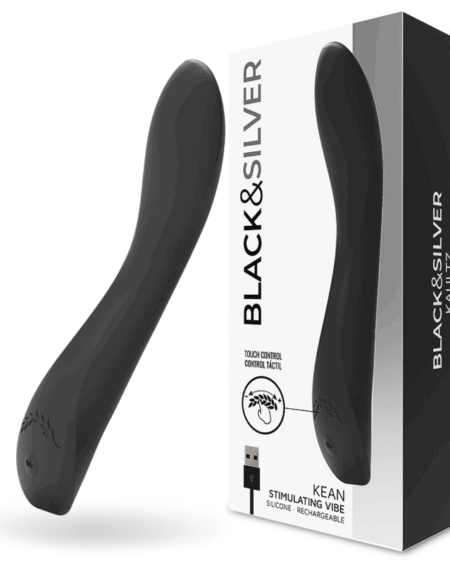 BLACKSILVER - KEAN VIBRATOR TOUCH CONTROL