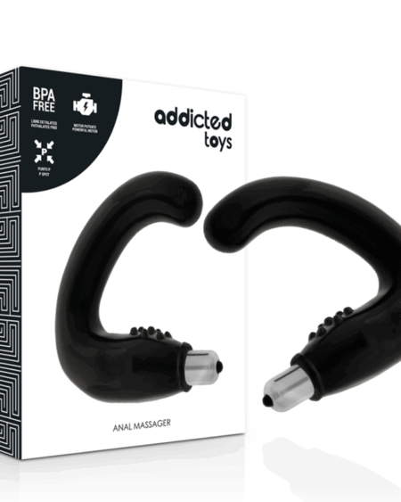ADDICTED TOYS - ANAL MASSAGER BLACK