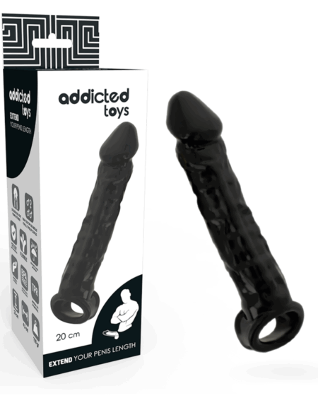 ADDICTED TOYS - DONG EXTENSION BLACK