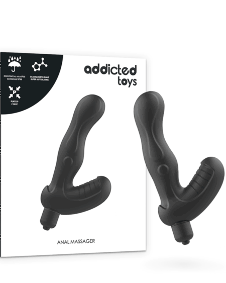 ADDICTED TOYS - P-SPOT VIBE SILICONE PROSTATE ANAL STIMULATOR