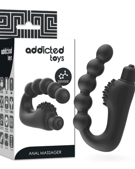 ADDICTED TOYS - ANAL MASSAGER PROSTATIC WITH VIBRATION