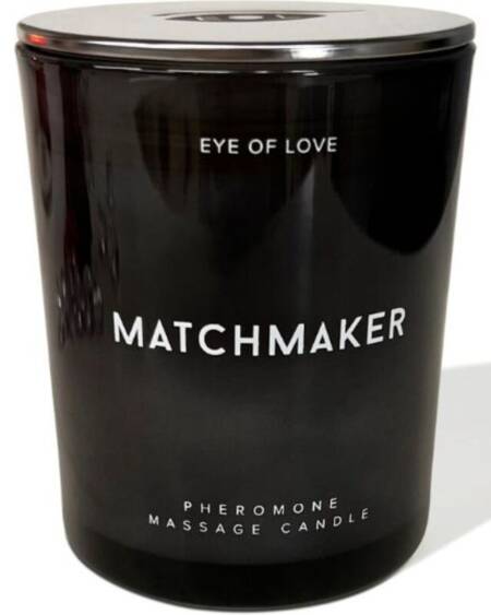 EYE OF LOVE - MATCHMAKER BLACK DIAMOND MASSAGE CANDLE ATTRACT HER 150 ML