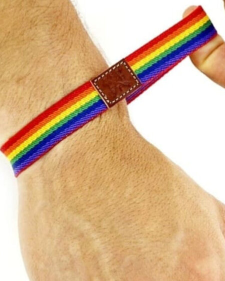 PRIDE - BOY RUBBER BRACELET LUXURY PRIDE