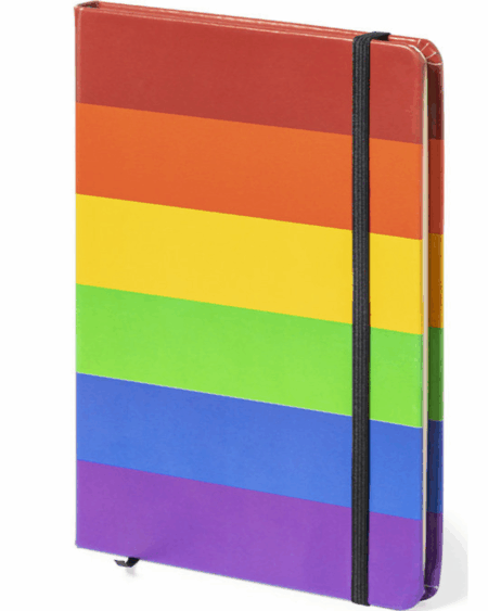 PRIDE - LGBT FLAG NOTEBOOK 15 x 21