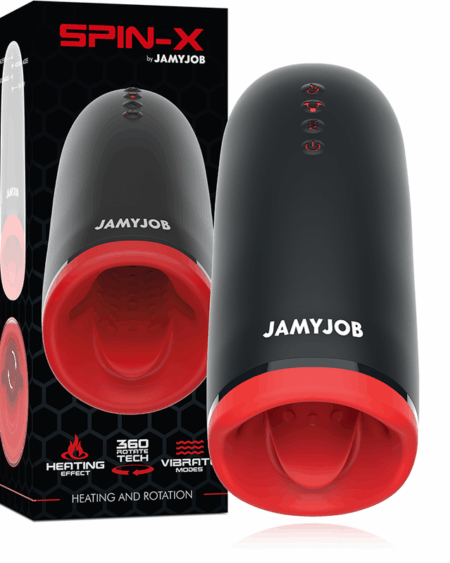 JAMYJOB - SPIN-X HEATING AND ROTATION MASTURBATOR