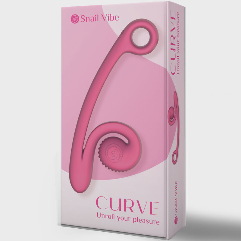 SNAIL VIBE - CURVE VIBRATOR PINK - Image 4