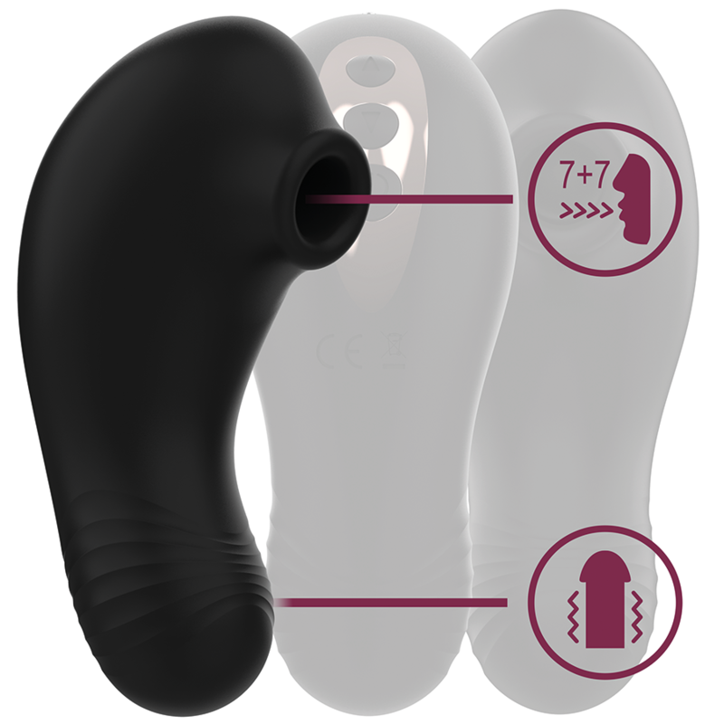 RITHUAL - SHUSHU PRO POCKET CLITORIS STIMULATOR 2 POWERFUL JET MOTORS - Image 3