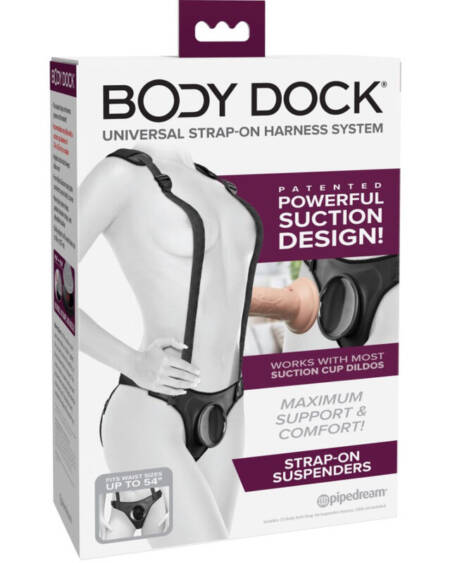 PIPEDREAMS - BODY DOCK STRAP-ON SUSPENDERS