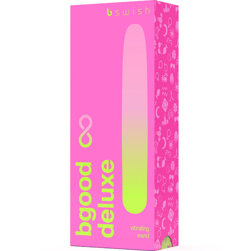 B SWISH - BGOOD INFINITE DELUXE RECHARGEABLE VIBRATOR PINK SILICONE - Image 4
