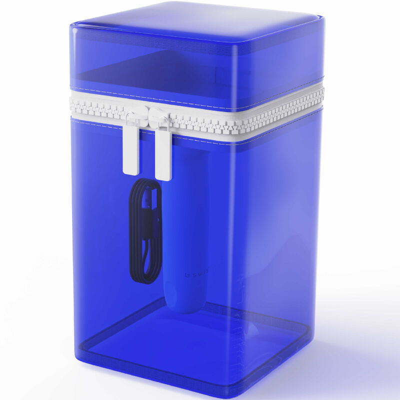 B SWISH - BCUTE CURVE INFINITE CLASSIC LIMITED EDITION BLUE SILICONE RECHARGEABLE VIBRATOR - Image 3