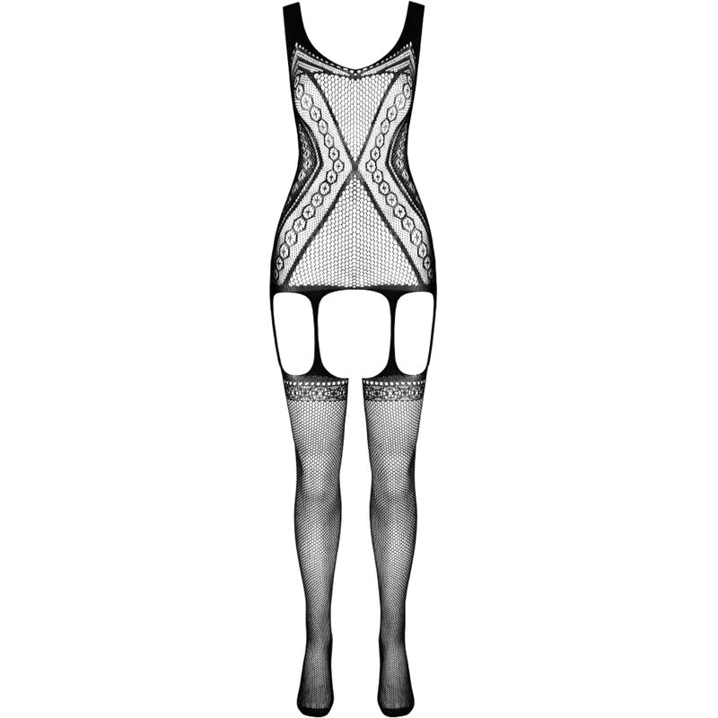 PASSION - ECO COLLECTION BODYSTOCKING ECO BS007 NEGRO - Image 3