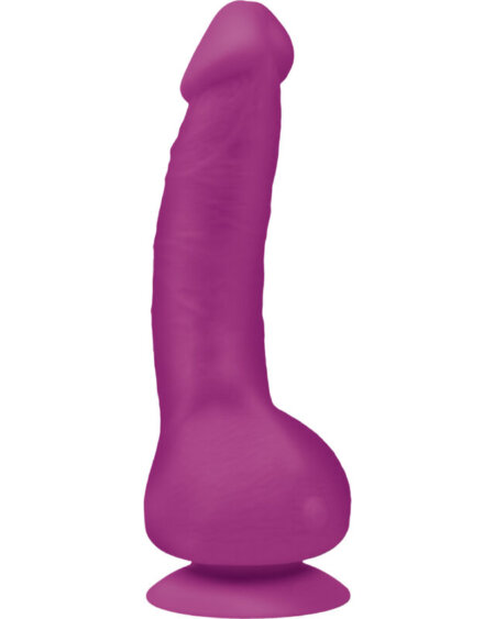 G-VIBE - GREAL MINI FUCHSIA SILICONE VIBRATOR DILDO