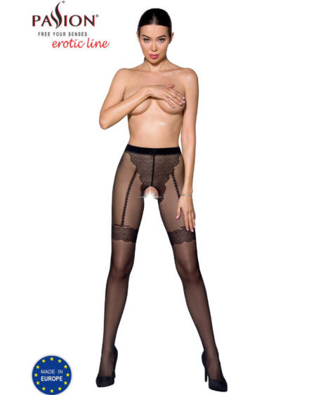 PASSION - TIOPEN 016 BLACK TIGHTS 1/2 20 DEN