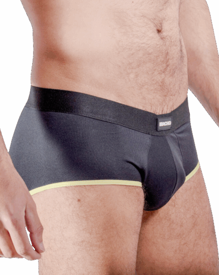 MACHO - MS24A CALZONCILLO BRIEF DARK AMARILLO L