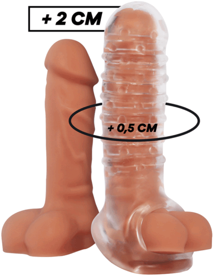 VIRILXL - PENIS EXTENSION AND SHEATH V15 TRANSPARENT
