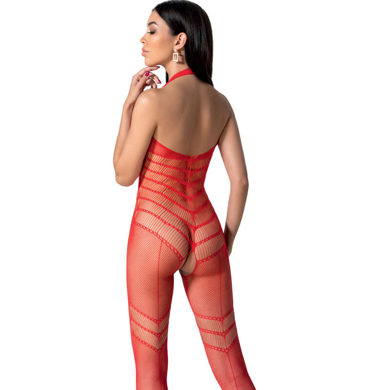 PASSION - BS100 BODYSTOCKING RED ONE SIZE - Image 2