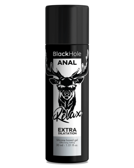 BLACK HOLE - GEL SILICONE BASE ANAL DILATION 30 ML