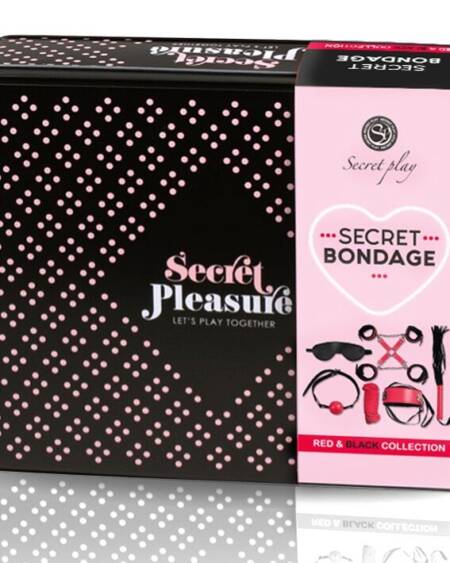 SECRETPLAY - BDSM SET 6 PCS RED COLLECTION