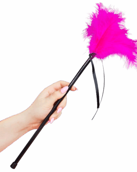 SECRETPLAY - PINK FEATHERS 40 CM