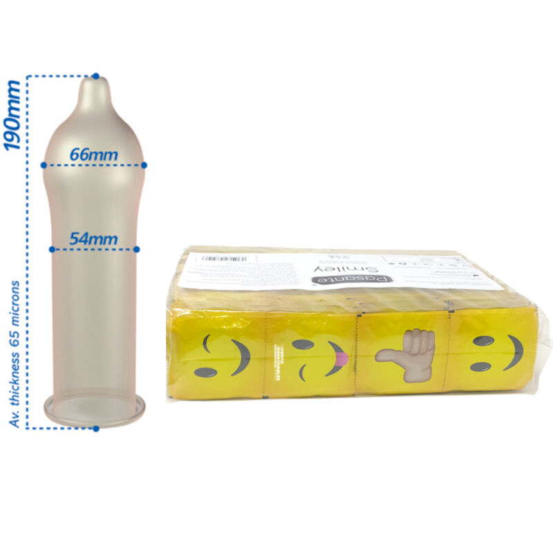 PASANTE - CONDOMS SMILEY BAG 144 UNITS - Image 2