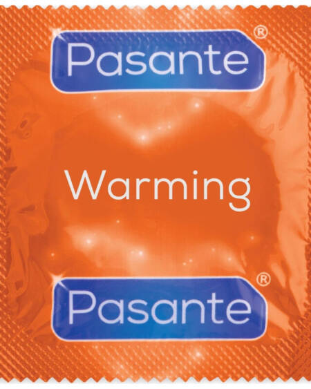 PASANTE - CONDOMS WARMING EFFECT BAG 144 UNITS