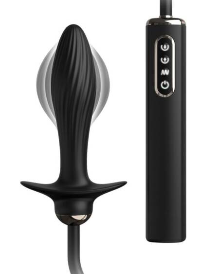 ANAL FANTASY ELITE COLLECTION - INFLATABLE PLUG  AUTO-THROB VIBRATOR