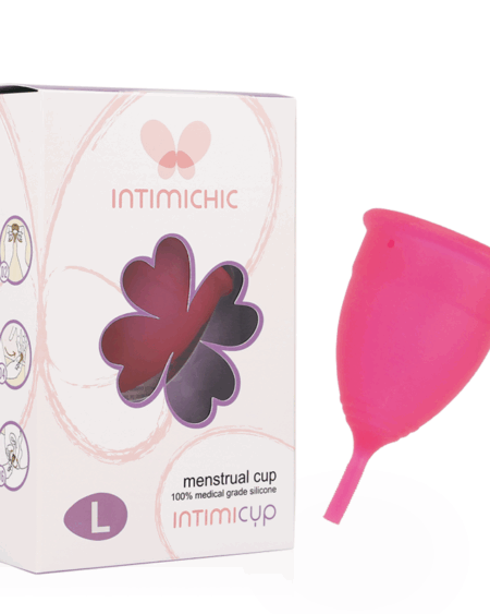 INTIMICHIC - MENSTRUAL CUP MEDICAL GRADE SILICONE - SIZE L