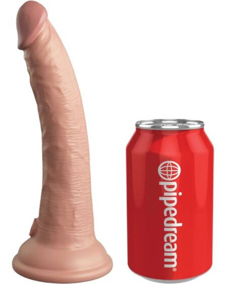 KING COCK - ELITE REALISTIC SILICONE DILDO 17.8 CM