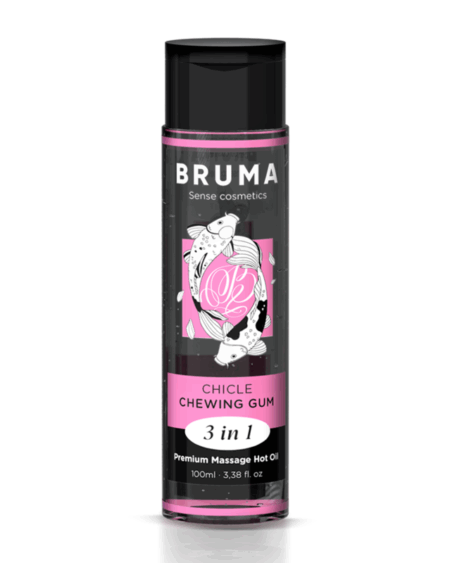 BRUMA - PREMIUM MASSAGE HOT OIL CHEWING GUM 3 IN 1 - 100 ML