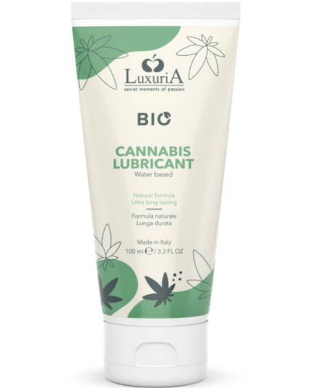 INTIMATELINE - LUXURIA BIO CANNABIS WATER-BASED LUBRICANT 100 ML