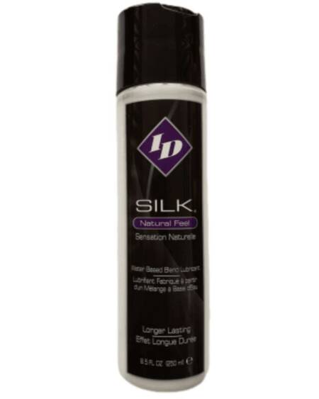 ID SILK - FEEL NATURAL WATER AND SILICONE BASED LUBRICANT 250 ML