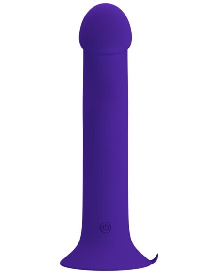 PRETTY LOVE - MURRAY YOUTH VIBRATING DILDO  RECHARGEABLE VIOLET