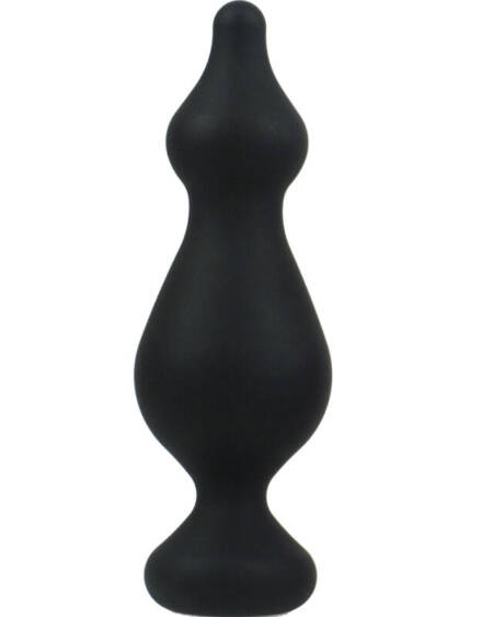 ADRIEN LASTIC - AMUSE ANAL PLUG SILICONE BLACK SIZE L