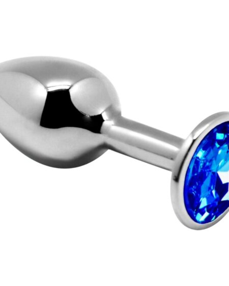 ALIVE - ANAL PLEASURE MINI PLUG METAL BLUE SIZE S
