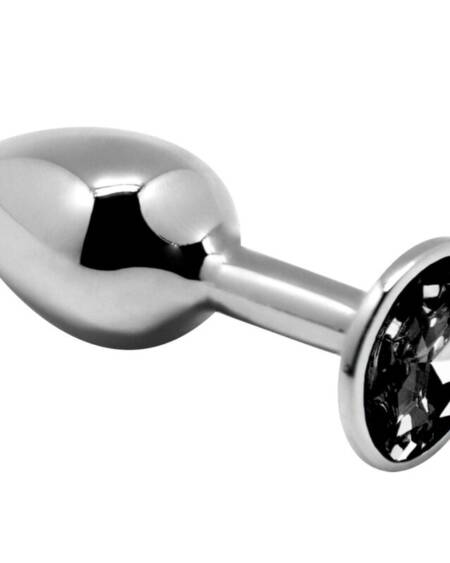 ALIVE - ANAL PLEASURE MINI PLUG METAL BLACK SIZE M